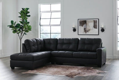 Barlin Mills Sectional with Chaise - Furniture Home (Kansas City, MO)