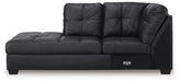Barlin Mills Sectional with Chaise - Furniture Home (Kansas City, MO)