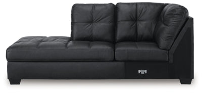 Barlin Mills Sectional with Chaise - Furniture Home (Kansas City, MO)