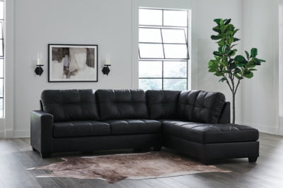 Barlin Mills Sectional with Chaise - Furniture Home (Kansas City, MO)