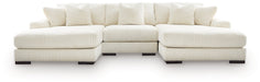 Lindyn Sectional with Double Chaise - Furniture Home (Kansas City, MO)