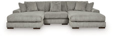Lindyn Sectional with Double Chaise - Furniture Home (Kansas City, MO)