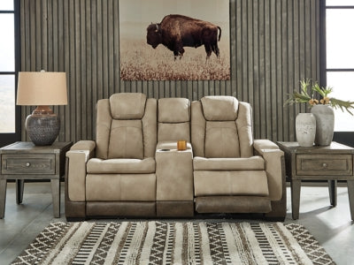 Next-Gen DuraPella Power Reclining Loveseat with Console - Furniture Home (Kansas City, MO)