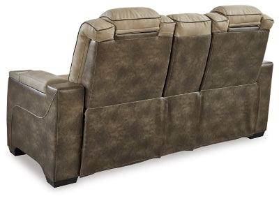 Next-Gen DuraPella Power Reclining Loveseat with Console - Furniture Home (Kansas City, MO)