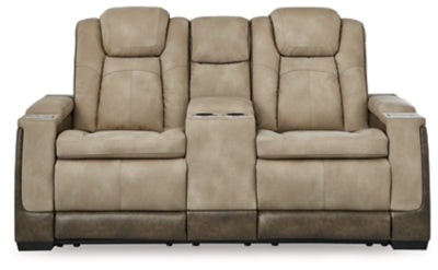 Next-Gen DuraPella Power Reclining Loveseat with Console - Furniture Home (Kansas City, MO)