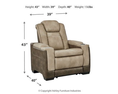 Next-Gen DuraPella Power Recliner - Furniture Home (Kansas City, MO)