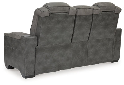 Next-Gen DuraPella Power Reclining Loveseat with Console - Furniture Home (Kansas City, MO)
