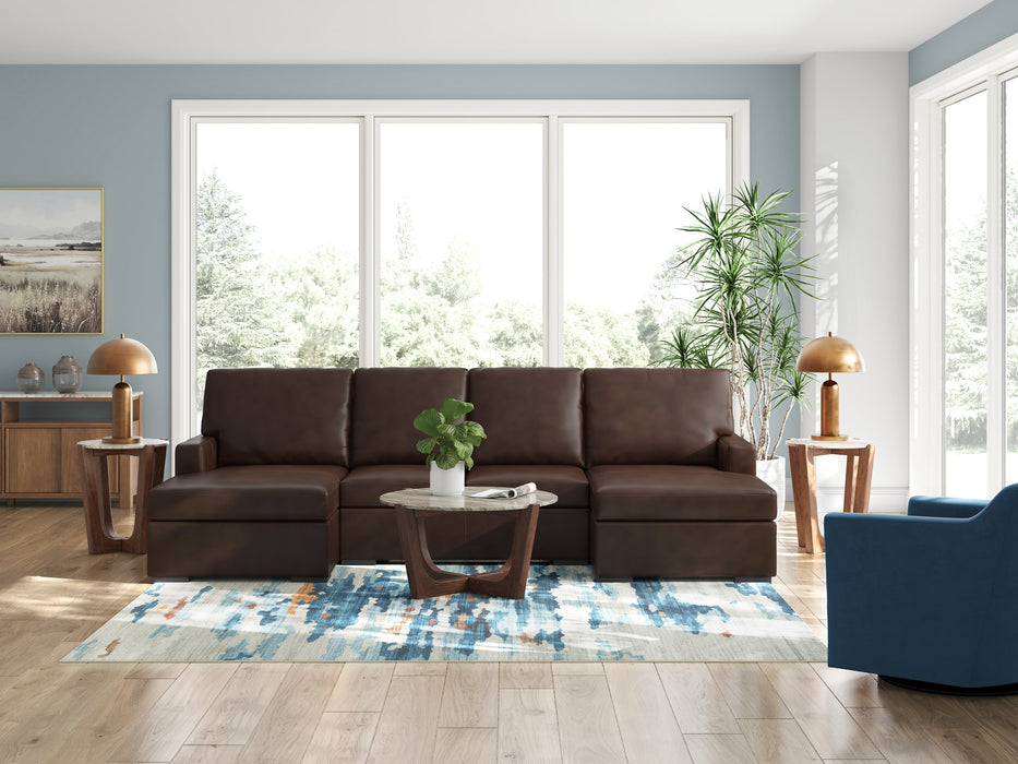 McDowlan Sectional with Double Chaise - Furniture Home (Kansas City, MO)