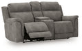 Next-Gen DuraPella Power Reclining Loveseat with Console - Furniture Home (Kansas City, MO)