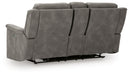 Next-Gen DuraPella Power Reclining Loveseat with Console - Furniture Home (Kansas City, MO)