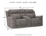Next-Gen DuraPella Power Reclining Loveseat with Console - Furniture Home (Kansas City, MO)
