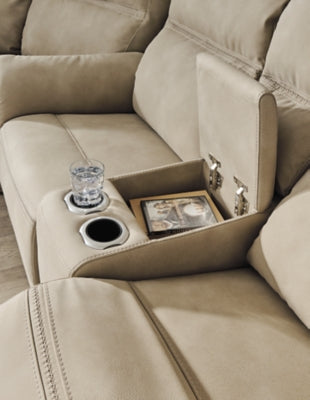 Next-Gen DuraPella Power Reclining Loveseat with Console - Furniture Home (Kansas City, MO)