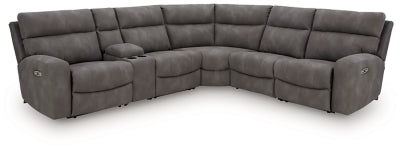 Next-Gen DuraPella Power Reclining Sectional - Furniture Home (Kansas City, MO)