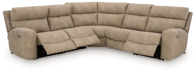 Next-Gen DuraPella Power Reclining Sectional - Furniture Home (Kansas City, MO)