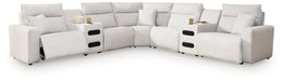 Modmax II Power Reclining Sectional with Audio Consoles - Furniture Home (Kansas City, MO)