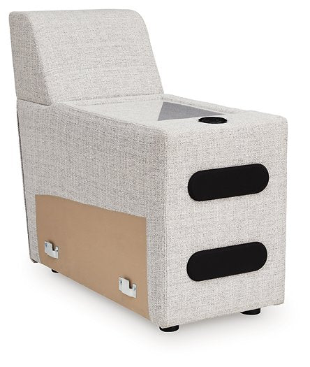 Modmax II Power Reclining Sectional with Audio Consoles - Furniture Home (Kansas City, MO)