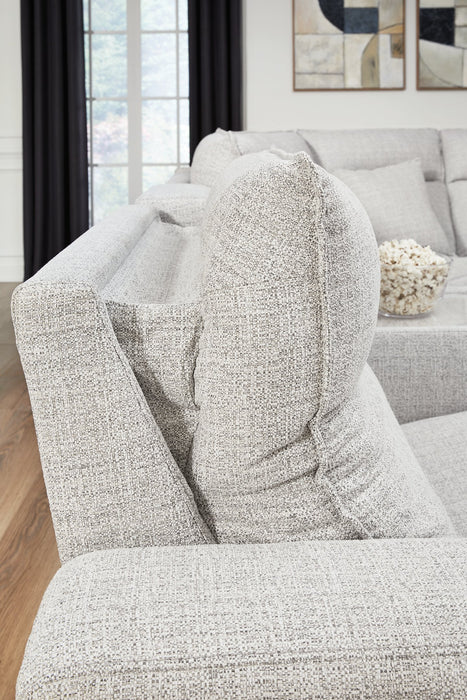 Modmax II Power Reclining Sectional with Audio Consoles - Furniture Home (Kansas City, MO)