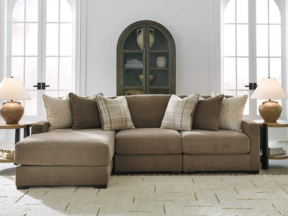 Camellia-Court Sectional with Chaise - Furniture Home (Kansas City, MO)