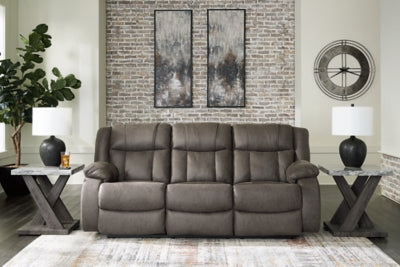 First Base Reclining Sofa - Furniture Home (Kansas City, MO)