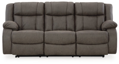 First Base Reclining Sofa - Furniture Home (Kansas City, MO)