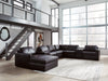 Modmax II Sectional with Chaise and Storage Consoles - Furniture Home (Kansas City, MO)