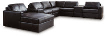 Modmax II Sectional with Chaise and Storage Consoles - Furniture Home (Kansas City, MO)