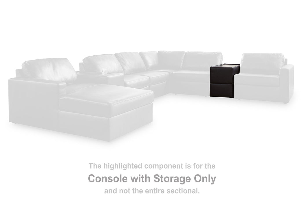 Modmax II Sectional with Chaise and Storage Consoles - Furniture Home (Kansas City, MO)
