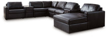 Modmax II Sectional with Chaise and Audio Consoles - Furniture Home (Kansas City, MO)