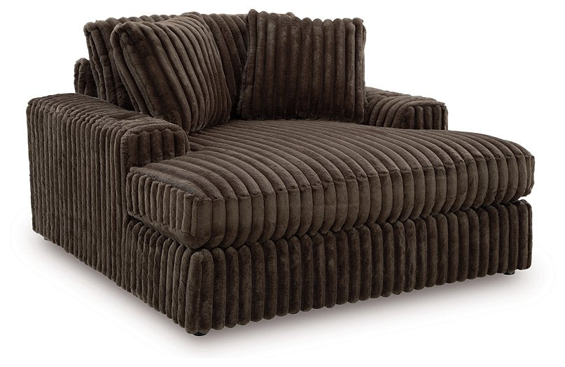 Midnight-Madness Oversized Chaise - Furniture Home (Kansas City, MO)