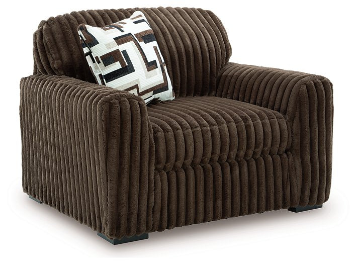 Midnight-Madness Oversized Chair - Furniture Home (Kansas City, MO)