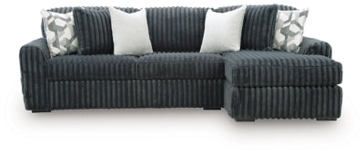 Midnight-Madness Sectional Sofa with Chaise