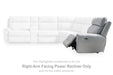 Social Pointe Reclining Sectional with Storage Consoles - Furniture Home (Kansas City, MO)
