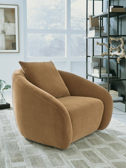 Yahya Swivel Accent Chair - Furniture Home (Kansas City, MO)