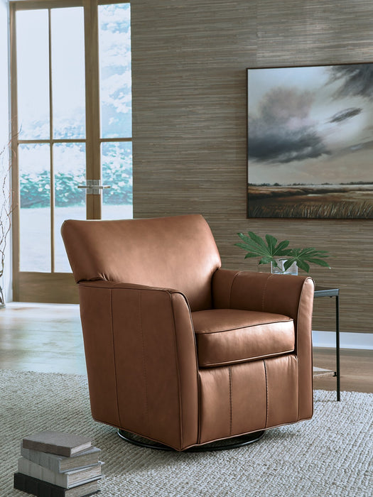 Braydunn Swivel Glider Accent Chair - Furniture Home (Kansas City, MO)