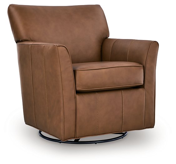 Braydunn Swivel Glider Accent Chair - Furniture Home (Kansas City, MO)