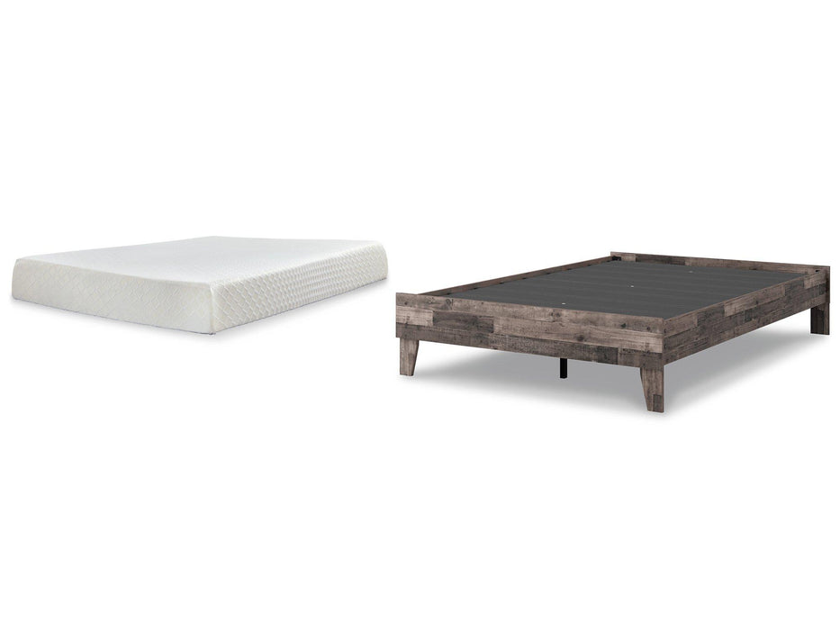 Neilsville Bed and Mattress Set - Furniture Home (Kansas City, MO)