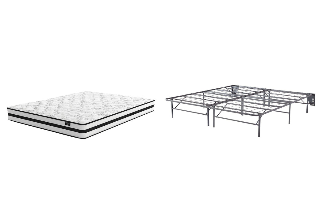 8 Inch Chime Innerspring Mattress Set - Furniture Home (Kansas City, MO)