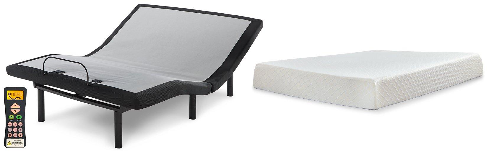 10 Inch Chime Memory Foam Mattress Set - Furniture Home (Kansas City, MO)
