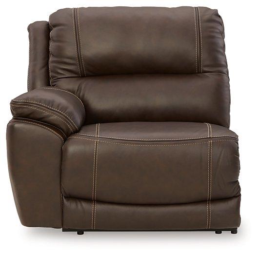 Dunleith Power Reclining Sectional Loveseat - Furniture Home (Kansas City, MO)
