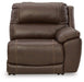 Dunleith Power Reclining Loveseat with Console - Furniture Home (Kansas City, MO)