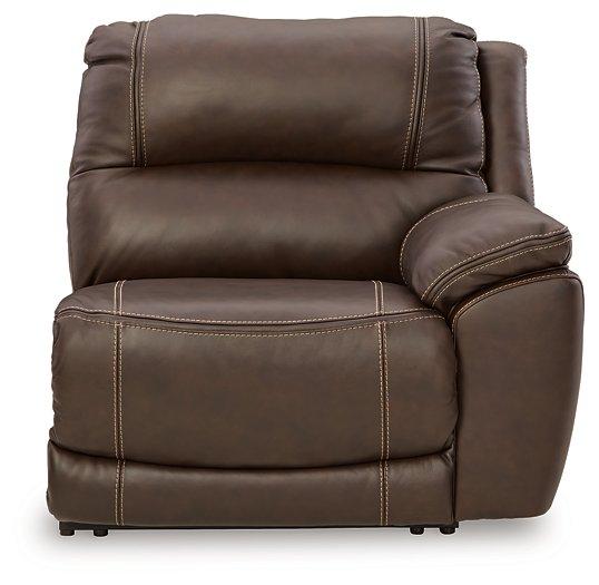 Dunleith Power Reclining Sectional Loveseat - Furniture Home (Kansas City, MO)
