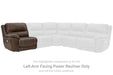 Dunleith Power Reclining Sectional Loveseat - Furniture Home (Kansas City, MO)