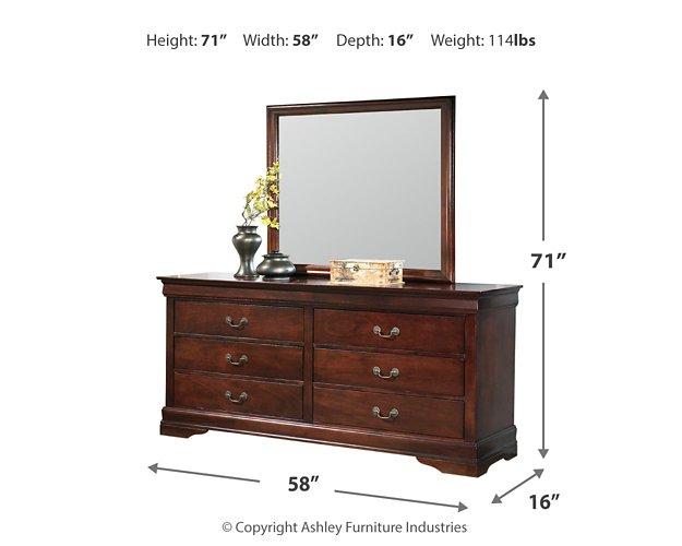 Alisdair Dresser and Mirror - Furniture Home (Kansas City, MO)