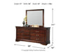 Alisdair Dresser and Mirror - Furniture Home (Kansas City, MO)