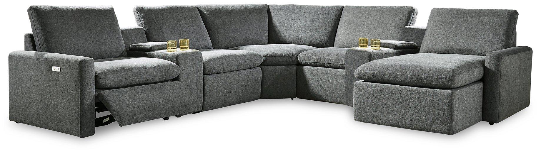 Hartsdale Power Reclining Sectional with Chaise