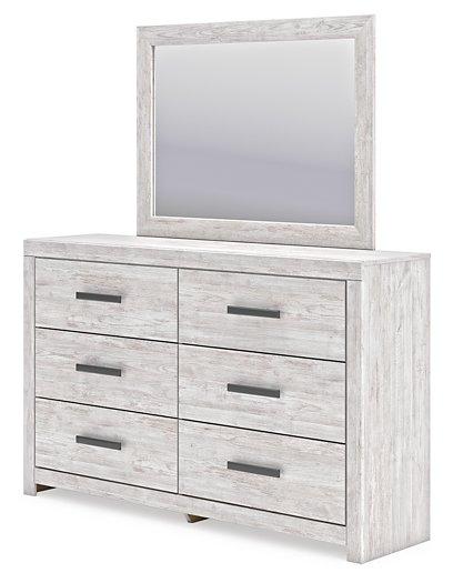 Cayboni Dresser and Mirror - Furniture Home (Kansas City, MO)
