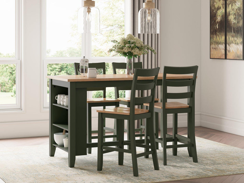 Gesthaven Counter Height Dining Table - Furniture Home (Kansas City, MO)