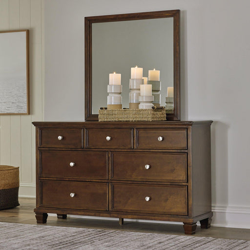 Danabrin Dresser and Mirror - Furniture Home (Kansas City, MO)