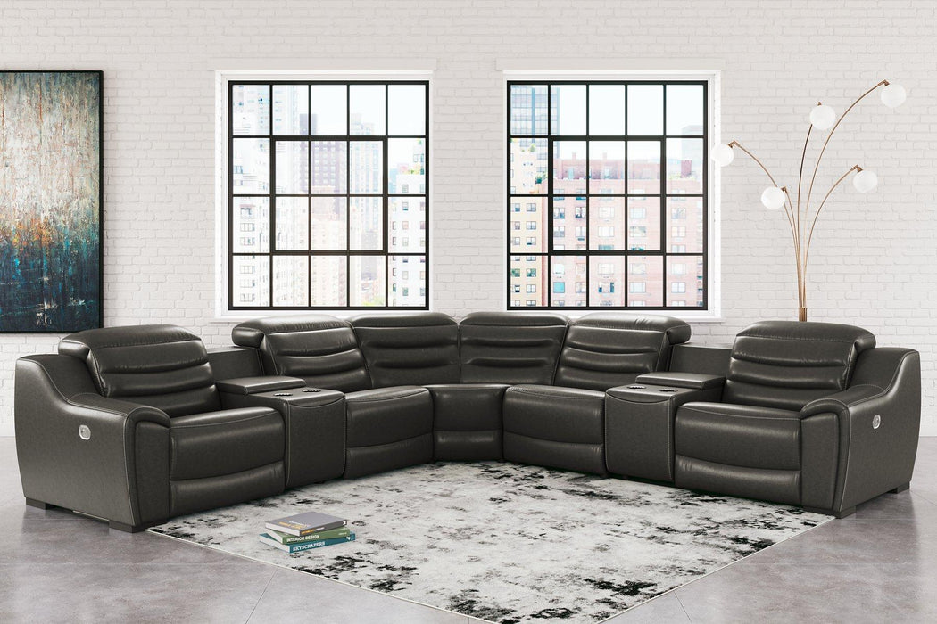 Center Line Power Reclining Sectional