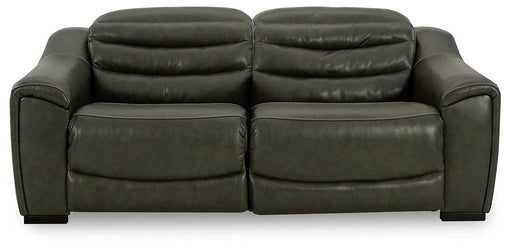 Center Line Power Reclining Sectional Loveseat - Furniture Home (Kansas City, MO)